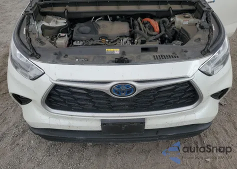 2020 Toyota Highlander Hybrid Xle from USA, damaged, VIN 5TDGBRCH0LS509327